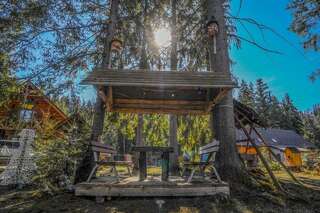 Мини-отель Hotel Galushko Микуличин Двухместный номер Делюкс с 1 кроватью и ванной-14