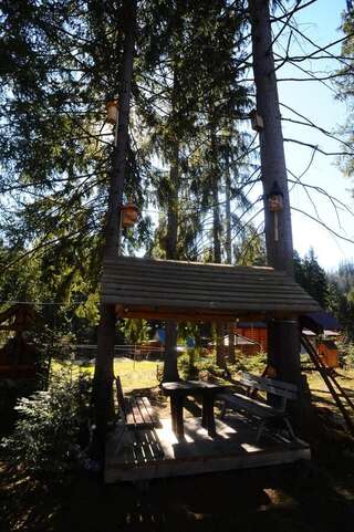 Мини-отель Hotel Galushko Микуличин Двухместный номер Делюкс с 1 кроватью и ванной-28