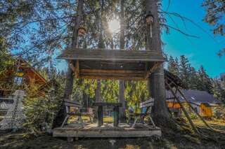 Мини-отель Hotel Galushko Микуличин Двухместный номер Делюкс с 1 кроватью и ванной-51