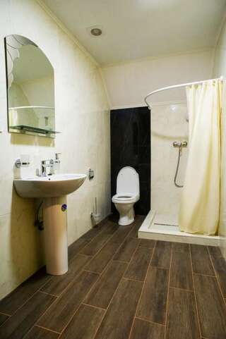 Мини-отель Hotel Galushko Микуличин Двухместный номер Делюкс с 1 кроватью и ванной-85